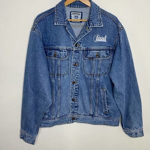 Lee Vintage Food Network Emeril Jean Denim Jacket Large